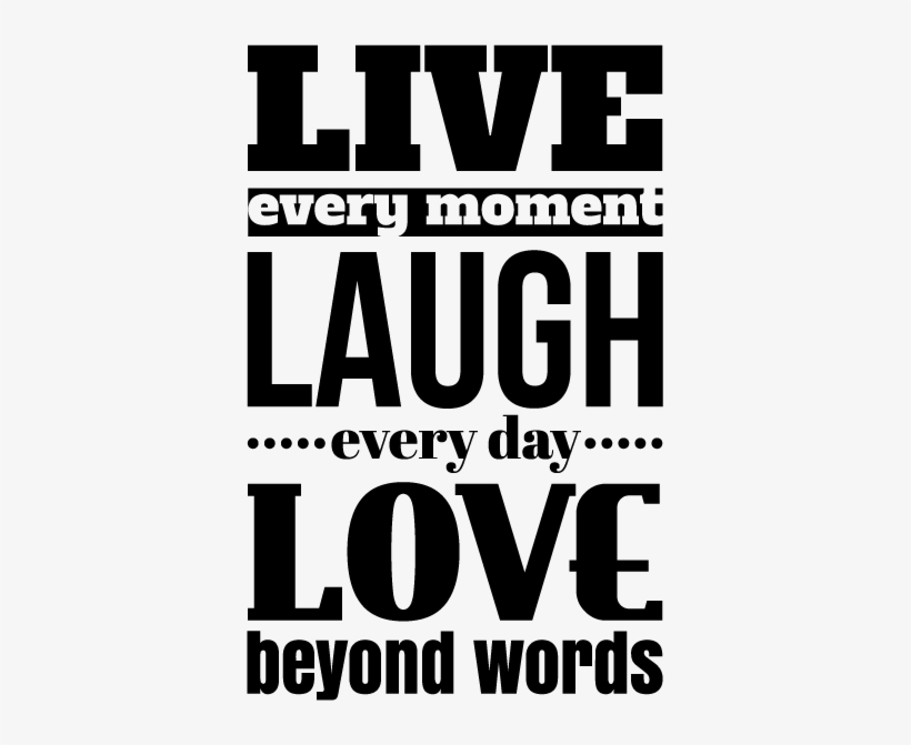 Original Live Laugh Love Quote - Yoga Perspective Quotes, transparent png