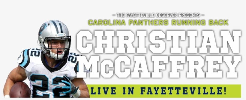 Panther Christian Mccaffrey To Headline 910 Preps Banquet - Football Gear, transparent png