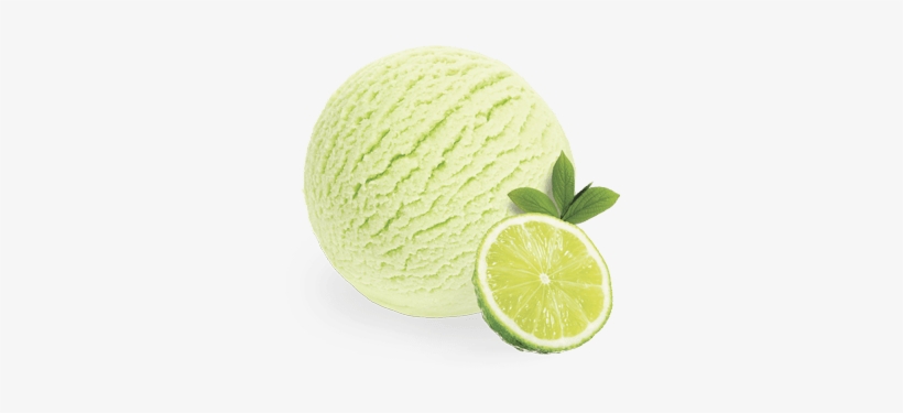 Classic Lemon Sherbet - Ice Cream Scoop Lime Png, transparent png
