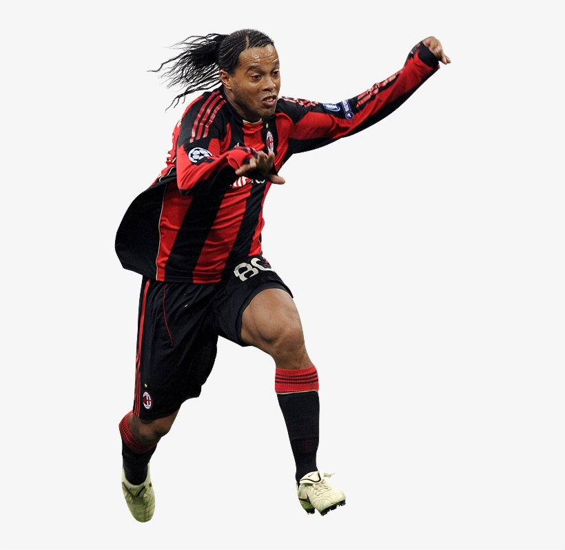 Portal Da Web - Ronaldinho Milan Png, transparent png