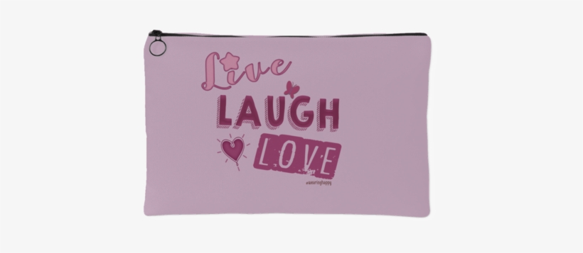 Live Laugh Love Accessory Pouch - Wallet, transparent png