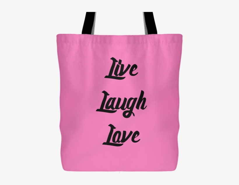 Live Laugh Love Totebag - Tote Bag, transparent png