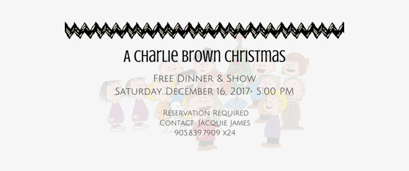A Charlie Brown Christmas Dinner & Show - Christmas Day, transparent png