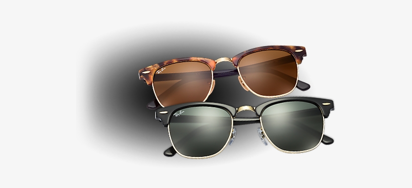 Ray Ban Clubmaster - Lunette Ray Ban Clubmaster, transparent png