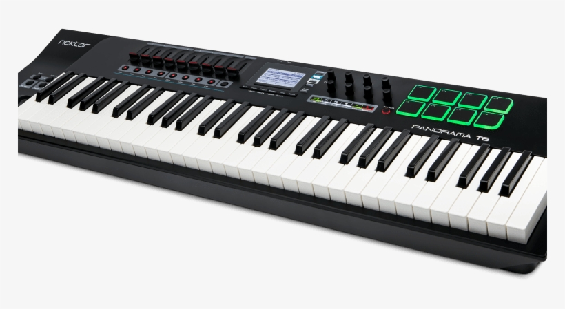 Nektar Launch New Panorama T-series Midi Controllers - Oxygen M Audio 61, transparent png