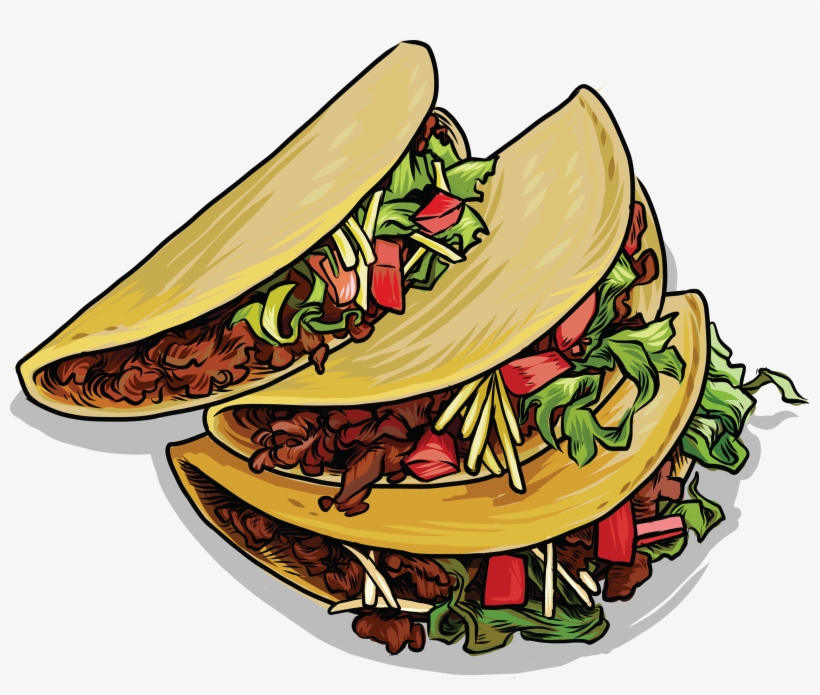 As Documented In Gustavo Arellano's Book “taco Usa,” - Hispanic Food Clip Art, transparent png