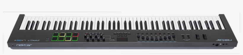 Nektar Impact Lx88 Midi Controller Keyboard - Midi Controller, transparent png