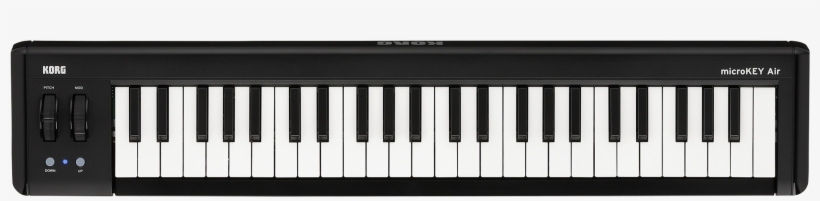 Korg Microkey Air 49-key Bluetooth Midi Controller - Korg Microkey Air 49-key Bluetooth Keyboard Controller, transparent png