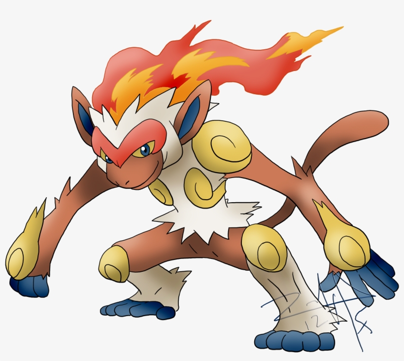 Pkmn Sun Wukong - Pokemon Infernape, transparent png