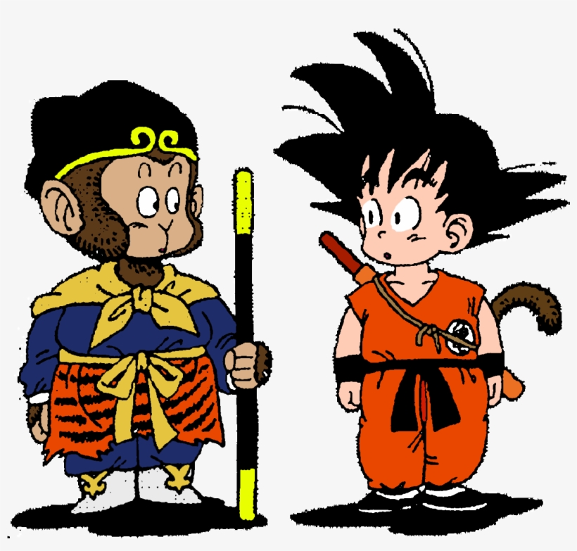 Goku And Sun Wukong By Soulreaperblaze D4g7pxi 1 - El Rey Mono Y Goku, transparent png
