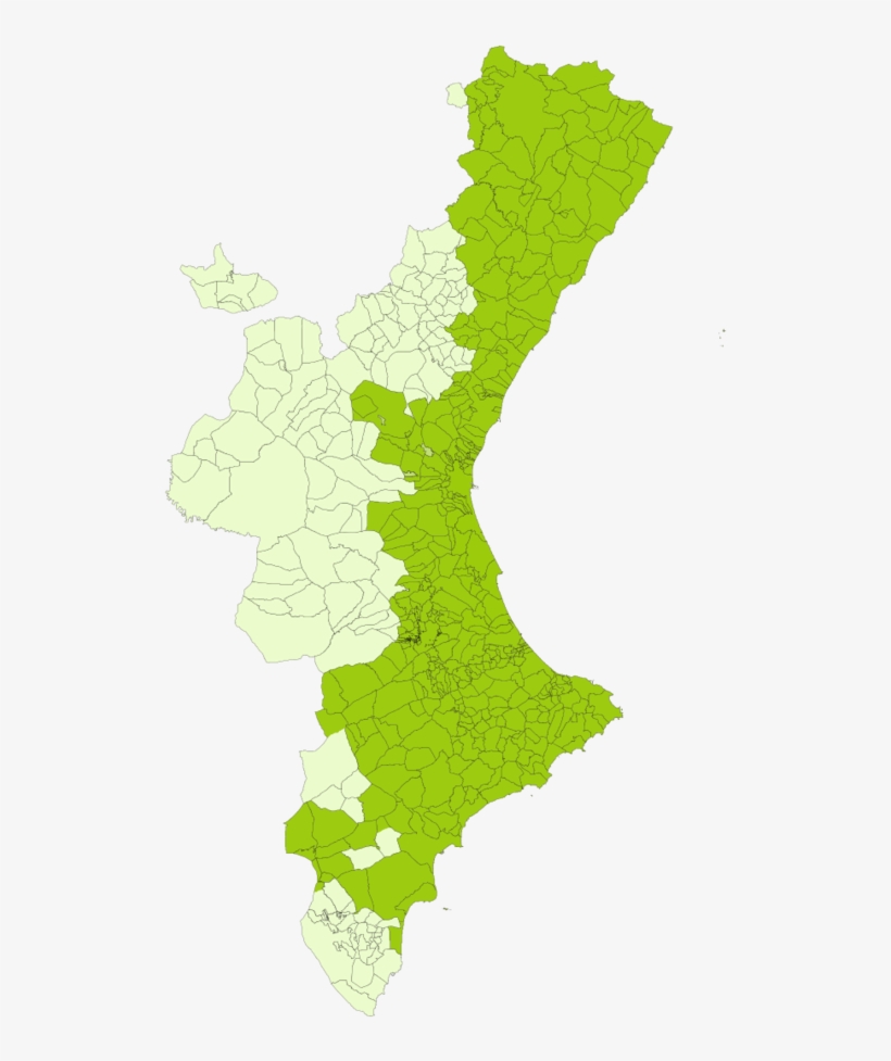Talk[edit] - Mapa Linguistico Comunidad Valenciana, transparent png
