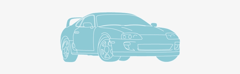 Toyota Supra - Sports Car, transparent png