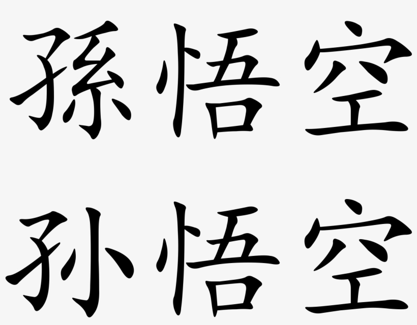 Open - Sun In Chinese Character, transparent png