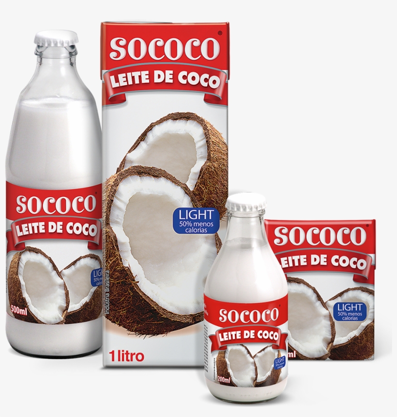 Familia Leite De Coco Light - Sococo Leche De Coco, transparent png