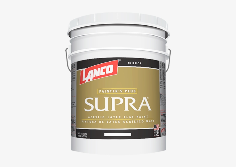 Lanco® Supra™ Is An Interior Good Quality Maintenance - Lanco 5 Gal. White Seal Plus, transparent png