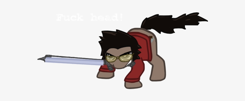 Glasses, No More Heroes, Ponified, Safe, Travis Touchdown - No More Heroes, transparent png