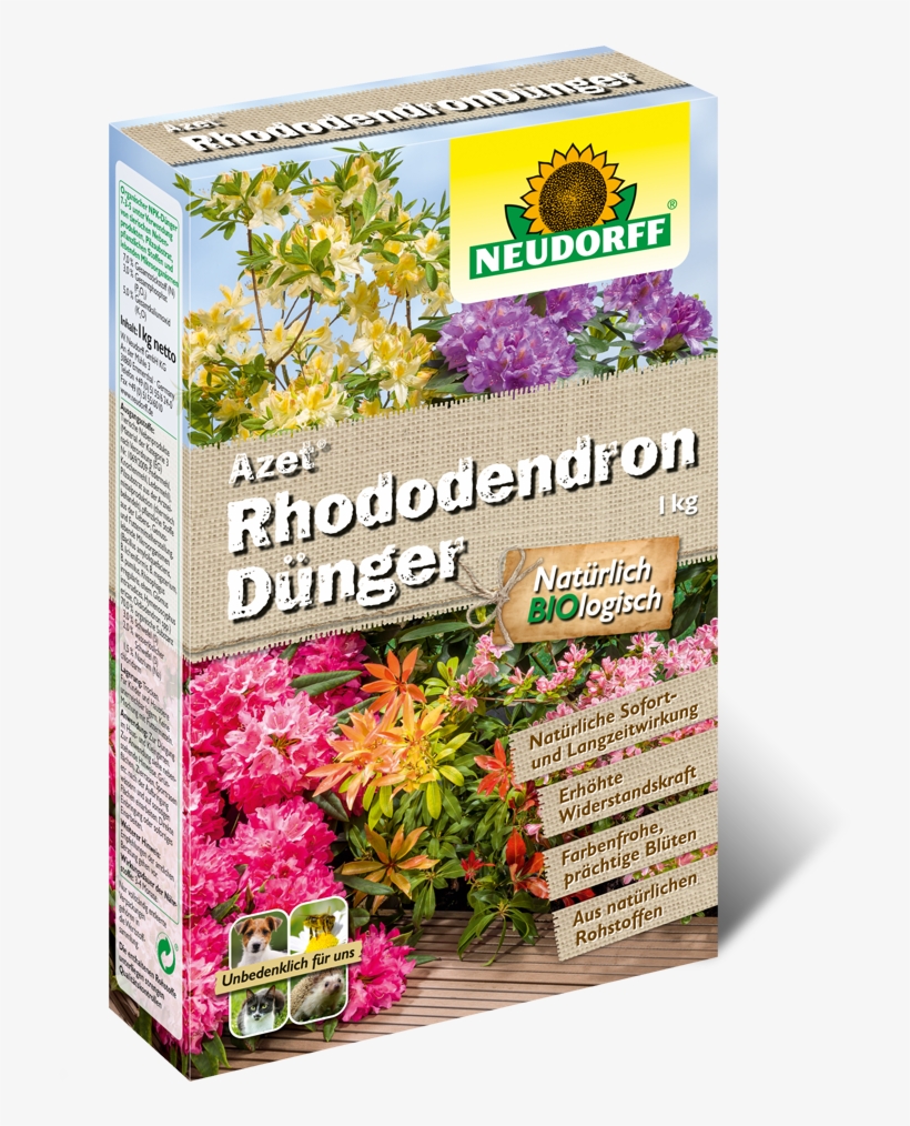 Azet Fertiliser For Rhododendron - Neudorff - Azet Rhododendrondünger 1 Kg, transparent png