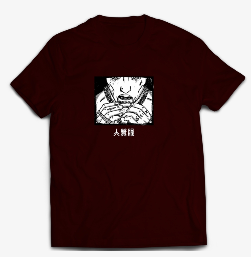 Hostage Gangsta Tee - T-shirt, transparent png