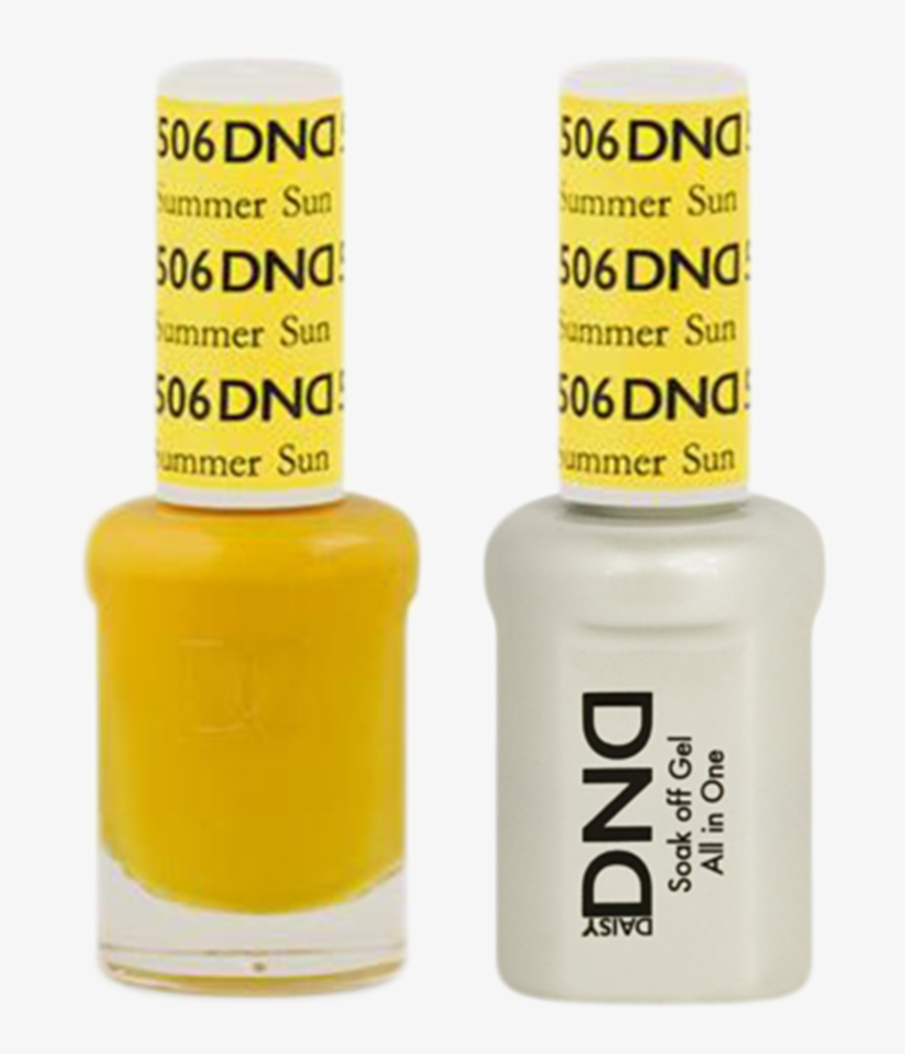 Gel & Lacquer Duo - Dnd Yellow Nail Polish, transparent png