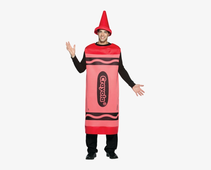 Red Crayon Costume - Adult Crayon Costume, transparent png