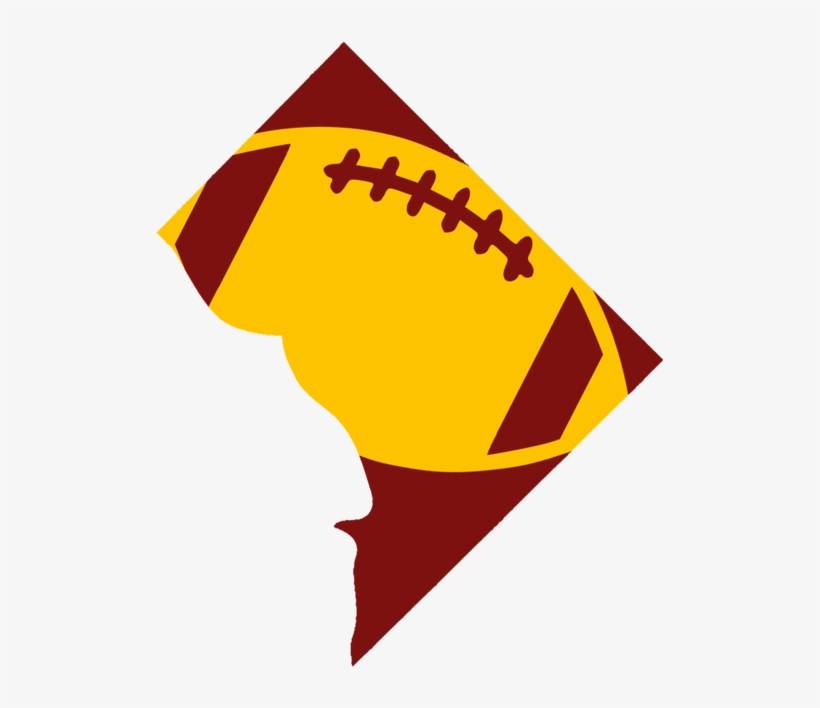 Washington Dc Football Design - American Football, transparent png