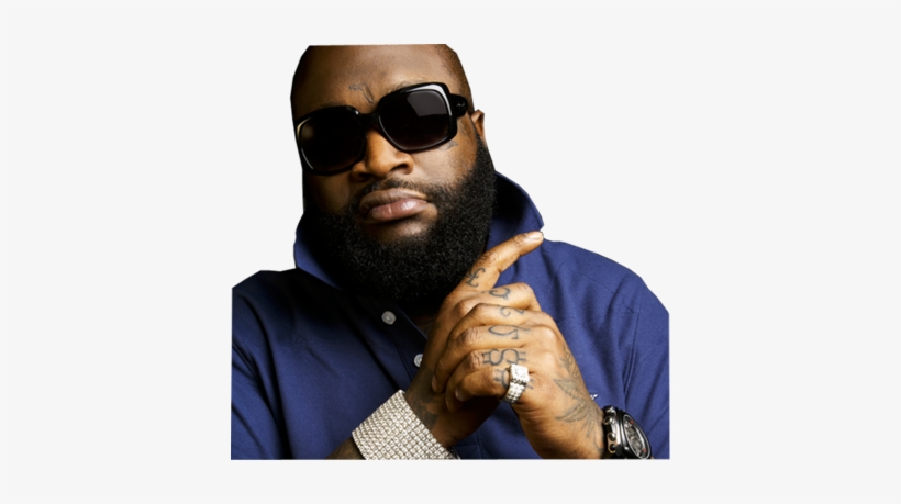 Rick Ross Gets A New Face Tatoo - Rick Ross Beard Type, transparent png