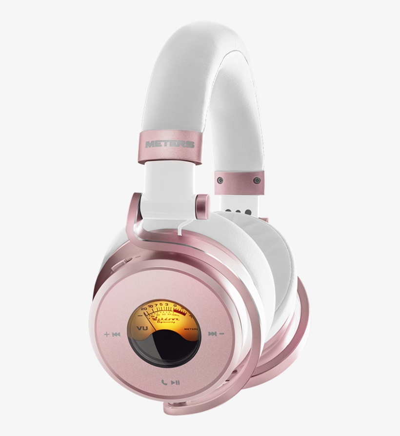 Meters Ov 1b Rose Gold - Meters Music Ov-1 Over Ear Active Nc Headphones, transparent png