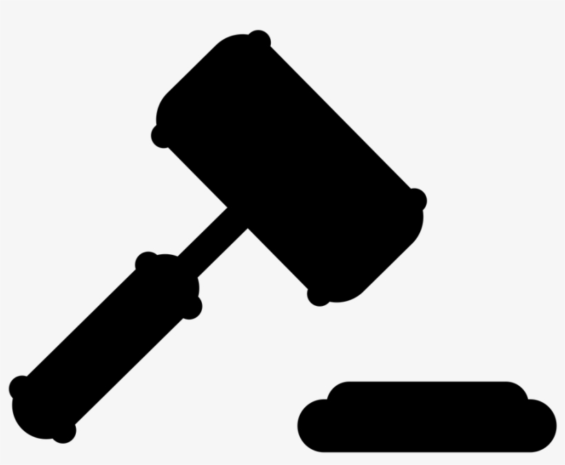 Hammer, Judge, Hearing, Judgment, Attorney, Icon Court - 法官 鎚子 Png, transparent png