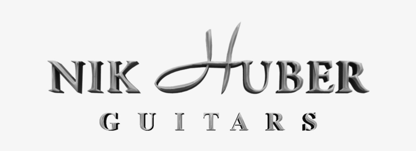 Nik Huber Guitars - Calligraphy, transparent png