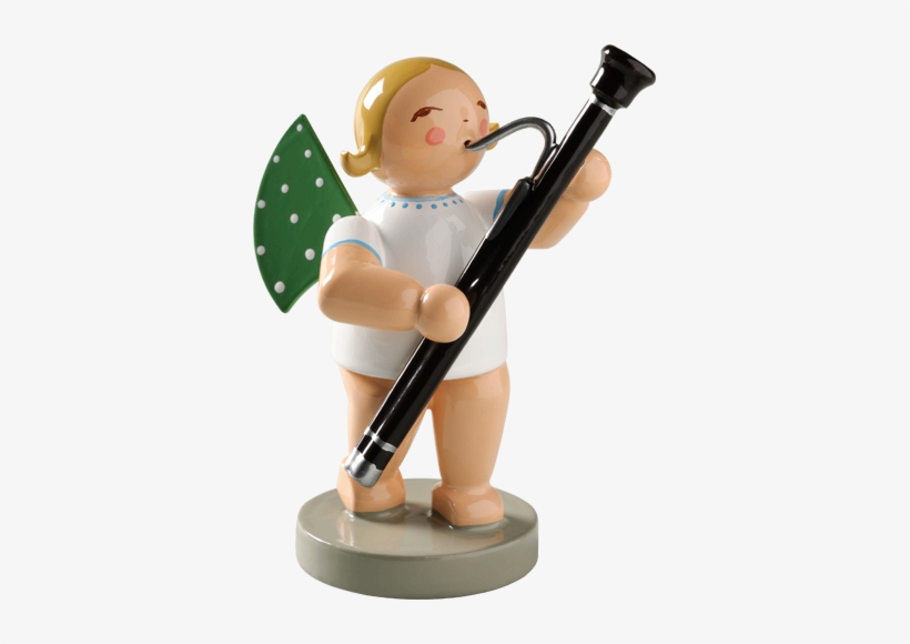 The Bassoonist Of Hamelin - Angel With Bassoon (wendt U. Kuehn), transparent png
