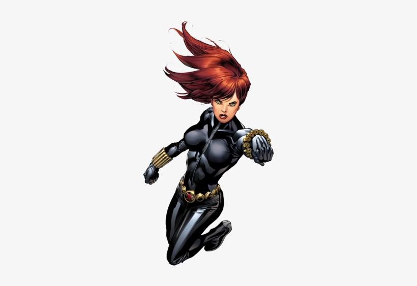 Black Widow Marvel Xp - Black Widow Transparent Marvel, transparent png