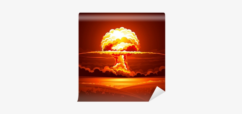 Nuclear Explosion Vector, transparent png
