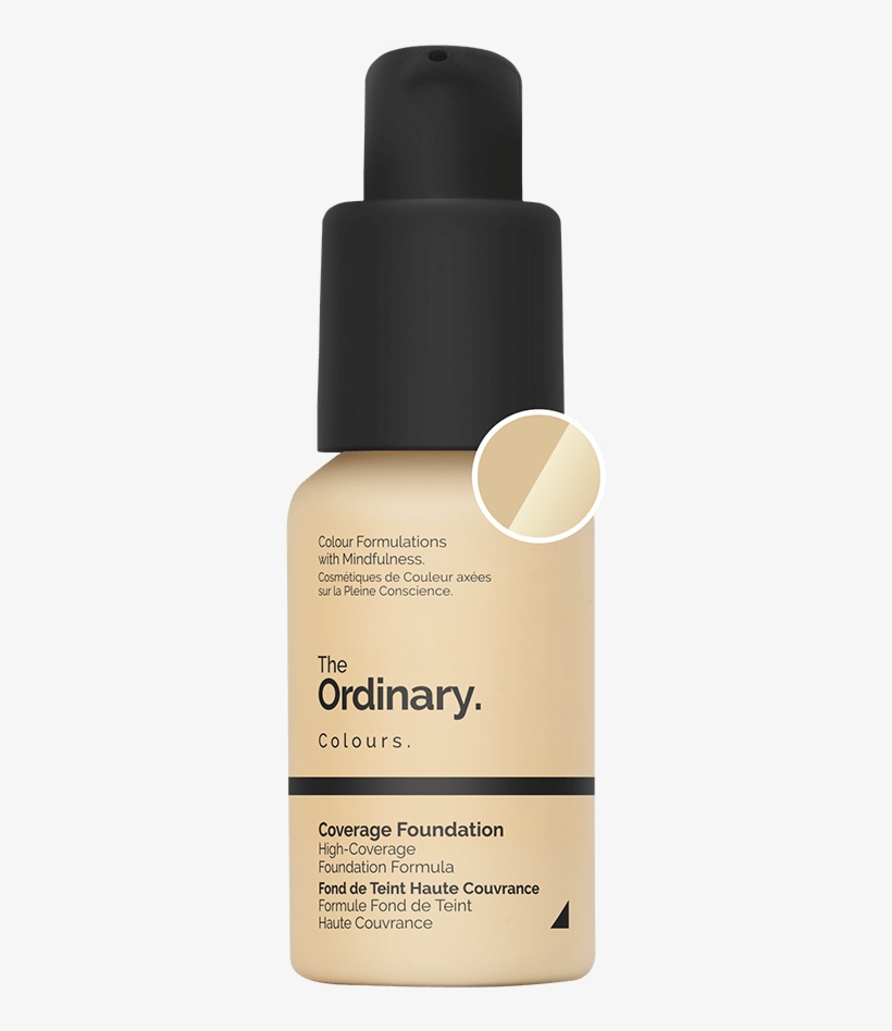 Coverage Foundation - Ordinary Serum Foundation 21p, transparent png