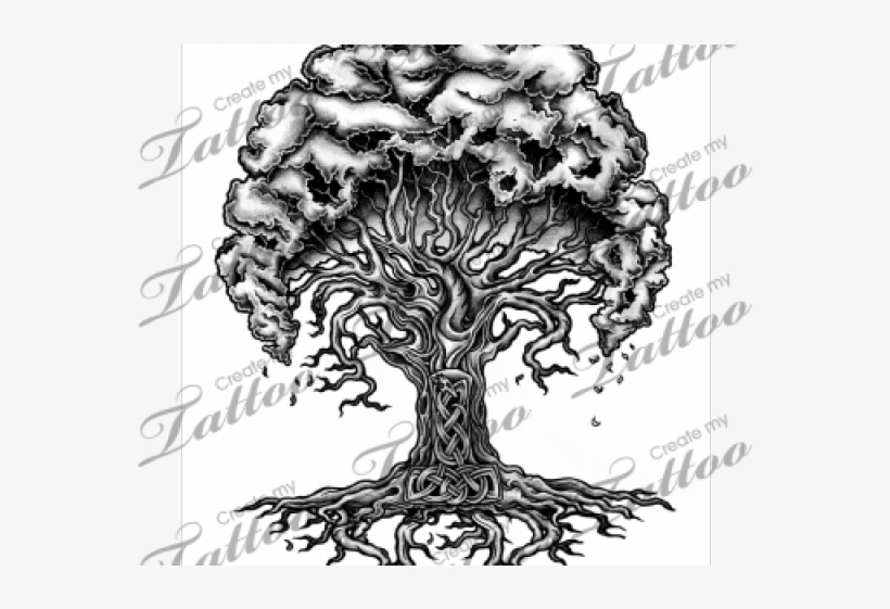 Celtic Clipart Yggdrasil - Yggdrasil, transparent png