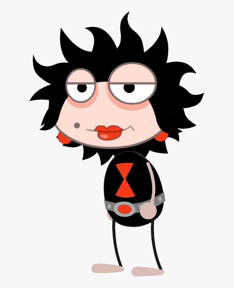 Black Widow Clipart Marvel Wiki - Poptropica Black Widow, transparent png