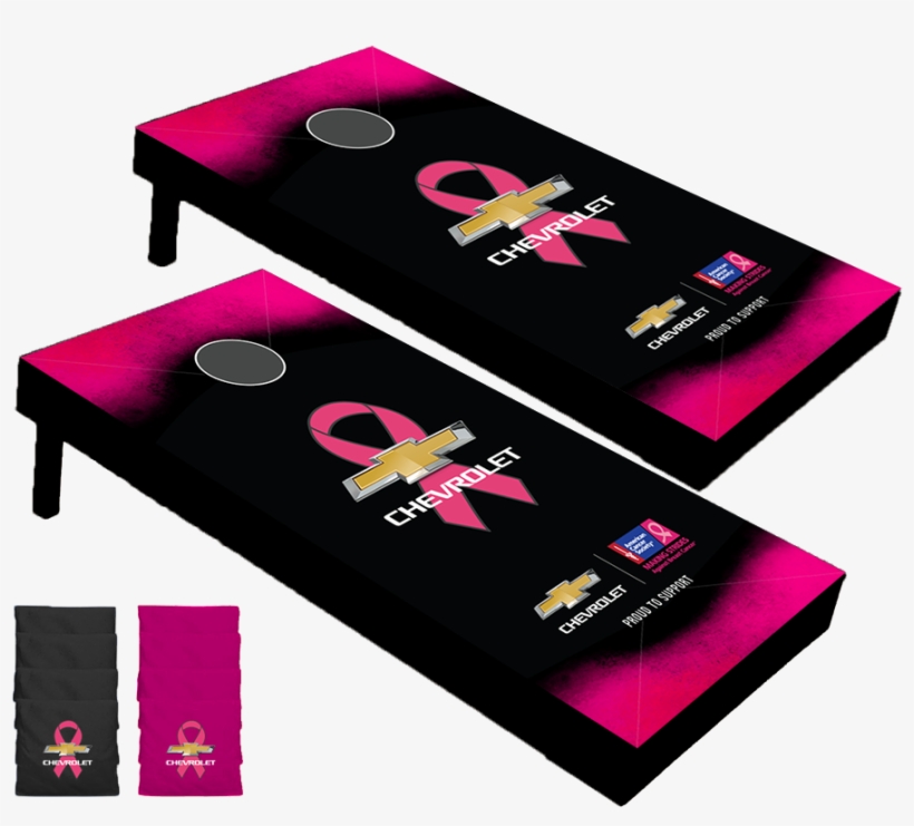 Breast Cancer Awareness Cornhole Board - Breast Cancer, transparent png