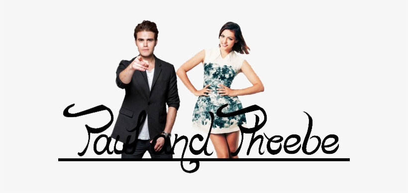 Phoebe Tonkin & Paul Wesley Break Up - Formal Wear, transparent png