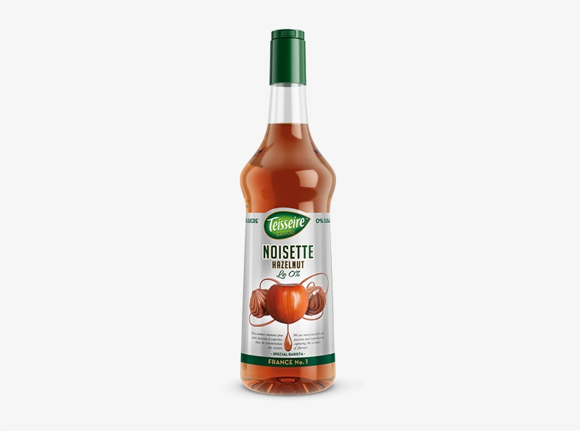 Png - Teisseire Hazelnut Coffee Syrup 1 Litre, transparent png