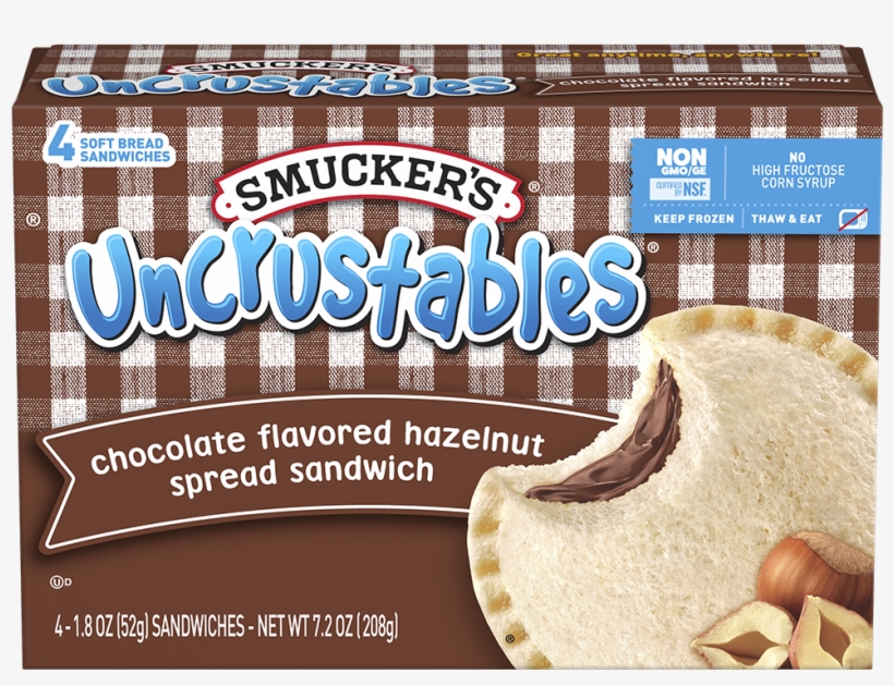 Uncrustables® Chocolate Flavored Hazelnut Spread Smuckers