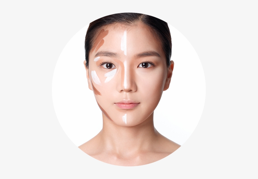 Img Model02 - 얼굴 형 하이 라이터, transparent png