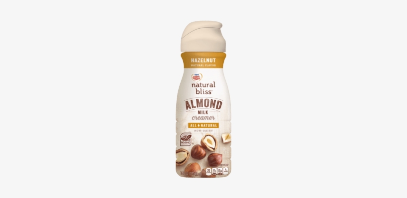 Natural Bliss Hazelnut Almond Milk - Natural Bliss Almond Milk Creamer, transparent png