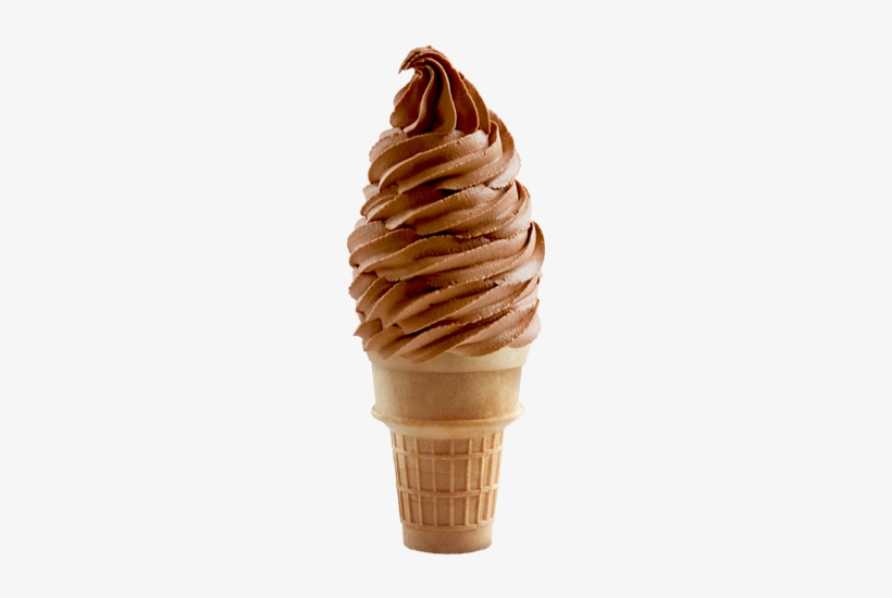 Chocolate Hazlenut - Chocolate Soft Serve Ice Cream, transparent png