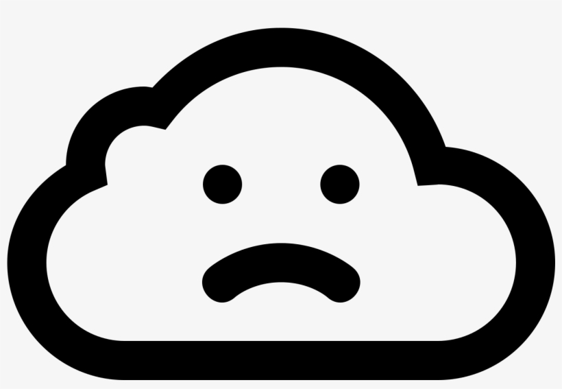 Sad Mouth Png - Happy Cloud, transparent png