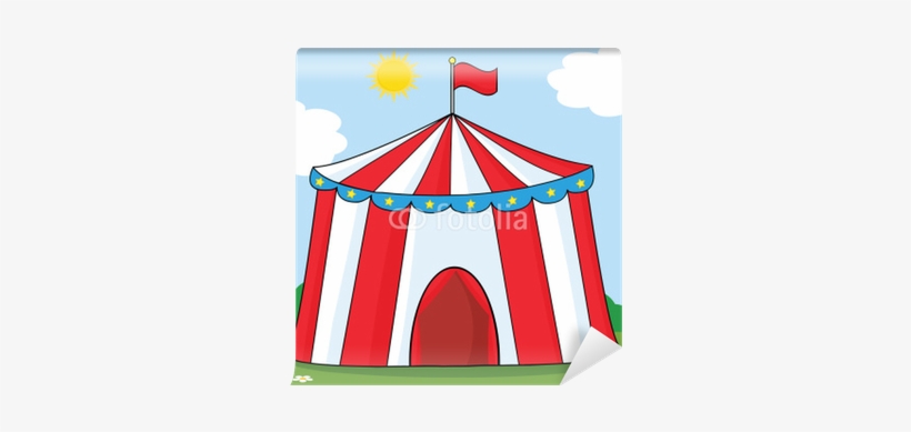 Circus Tent Cartoon, transparent png