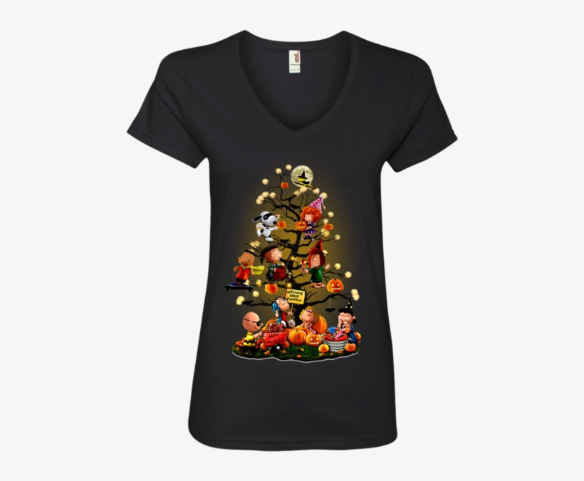 Halloween Tree Tshirt, transparent png