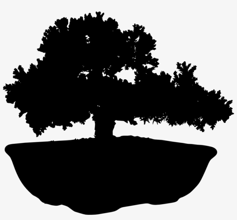 Free Png Bonsai Silhouette Png Images Transparent - Portable Network Graphics, transparent png