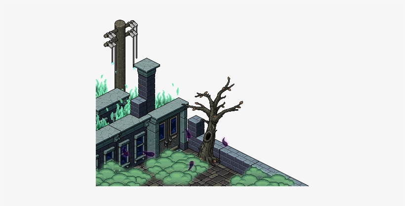 Landing - View - Background Left - Uri=http - //images - Habbo Halloween Png, transparent png