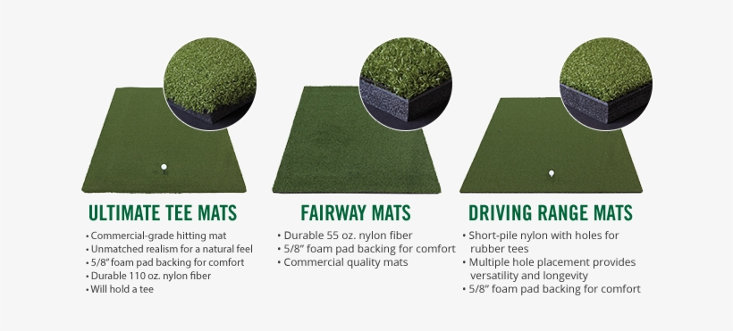 Golf Solutions - Golf Hitting Mats, transparent png