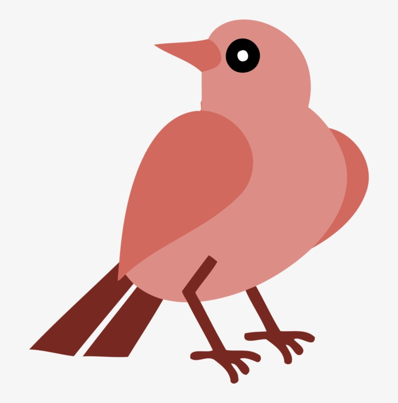 European Robin Silhouette Bird Beak - Clip Art, transparent png