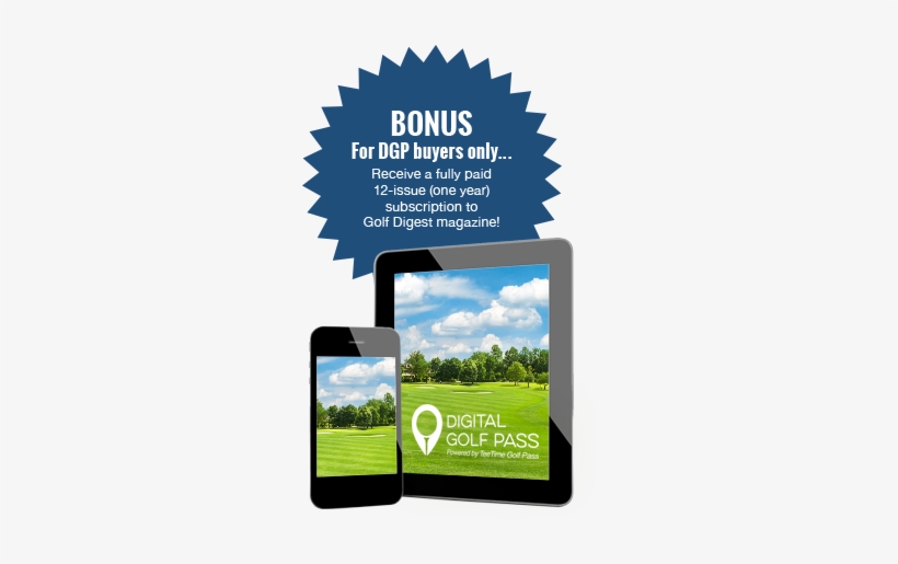 Check Out Digital Golf Pass Today - Beautiful Day To Play Wall Mural, transparent png